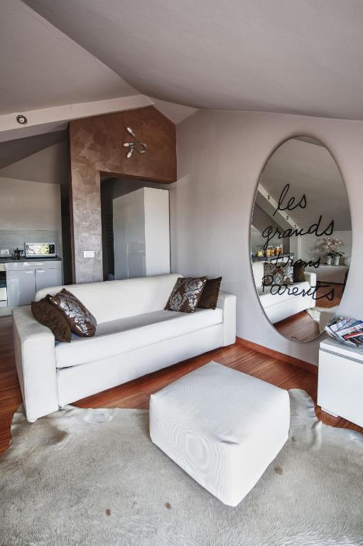 Cute & Cozy Terrace Apartment Бергамо Стая снимка